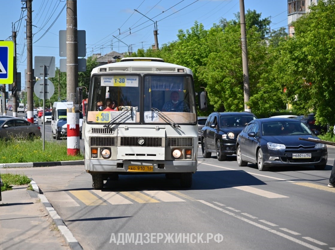 Обновленный маршрут автобуса № Т-30 в Дзержинске свяжет улицу Петрищева и  площадь Ленина - Администрация города Дзержинска